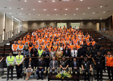 Jerudong Park Medical Centre (JPMC) Fire Evacuation Marshal Certification Ceremony with Brunei Fire & Rescue Department