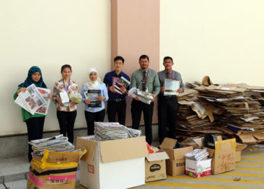 The Jerudong Park Medical Centre Recycles Paper To Go Green